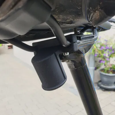 Giá gắn đèn hậu cho MTB trên yên (Mountainbike Sattelhalterung Rücklicht)