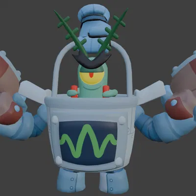 Plankton Darryl - Brawl Stars