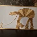 Rey đi dạo cùng AT - Star Wars Wall Art Wall Art - Thumbnail 5