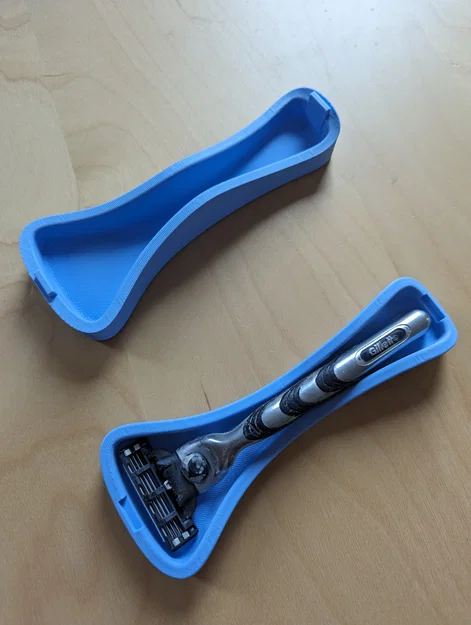 Hộp du lịch dao cạo Gilette Mach 3 đa màu, có nam châm - Image 6
