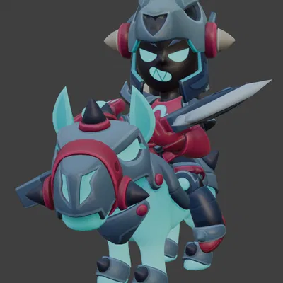 Dread Night Draco - Brawl Stars