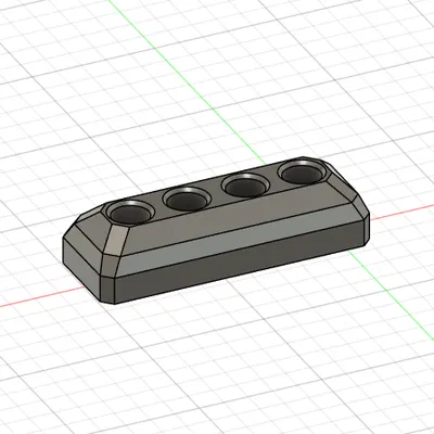 Kệ giữ bowl 14mm x4