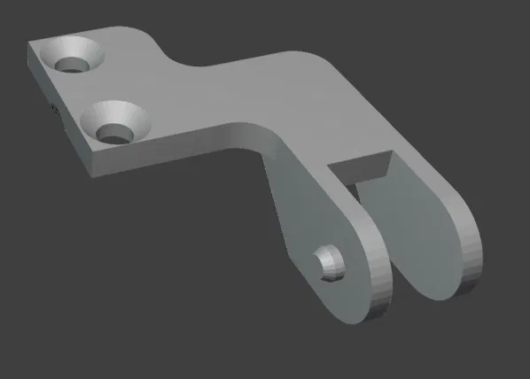 Giá đỡ Flat Drag Chain cho Flashforge Adventurer 5M (AD5M) - Image 1