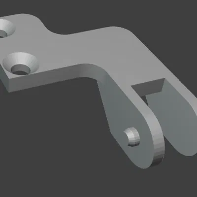 Giá đỡ Flat Drag Chain cho Flashforge Adventurer 5M (AD5M)