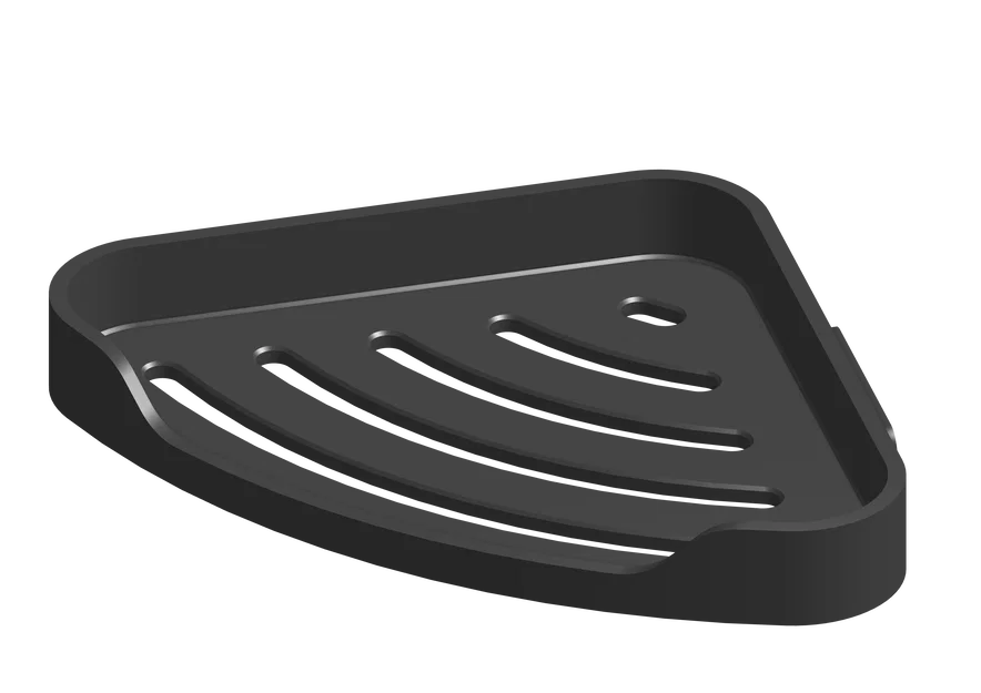 Kệ góc phòng tắm – Không cần khoan - Image 2