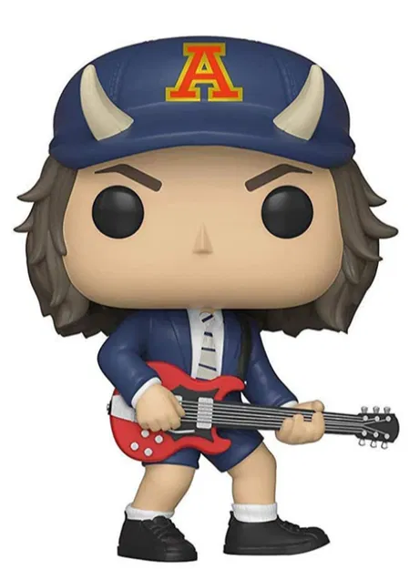 Angus Young AC/DC funko POP! – Mô hình 3D để in & vẽ acrylic - Image 1