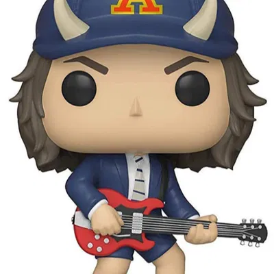 Angus Young AC/DC funko POP! – Mô hình 3D để in & vẽ acrylic
