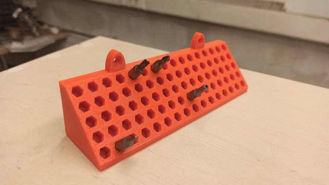 Giá đựng bit 80 cái – treo tường/để bàn - Image 1