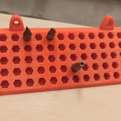 Giá đựng bit 80 cái – treo tường/để bàn