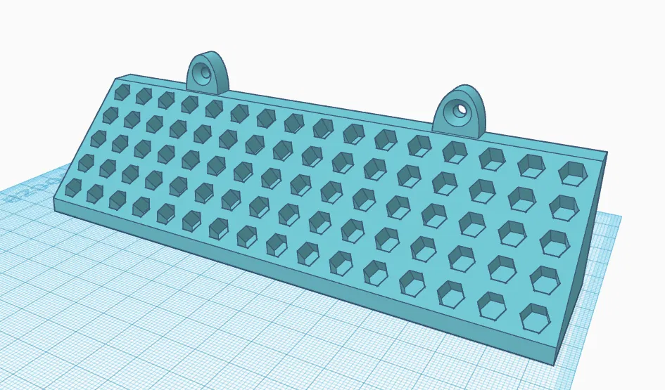 Giá đựng bit 80 cái – treo tường/để bàn - Image 4