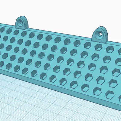 Giá đựng bit 80 cái – treo tường/để bàn