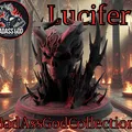 Đầu Lâu Lucifer (Lucifer Skull / Luzifer Schädel) kèm bệ đỡ - Thumbnail 2