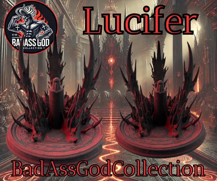 Đầu Lâu Lucifer (Lucifer Skull / Luzifer Schädel) kèm bệ đỡ - Image 6