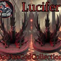 Đầu Lâu Lucifer (Lucifer Skull / Luzifer Schädel) kèm bệ đỡ - Thumbnail 6