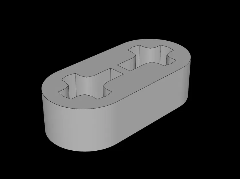 Tương thích LEGO (41677.dat) Technic Beam 2 x 0.5 Liftarm - Image 1