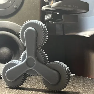 FIDGET TOY – Đồ chơi quay bánh răng in 3D