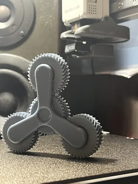FIDGET TOY – Đồ chơi quay bánh răng in 3D - Image 3
