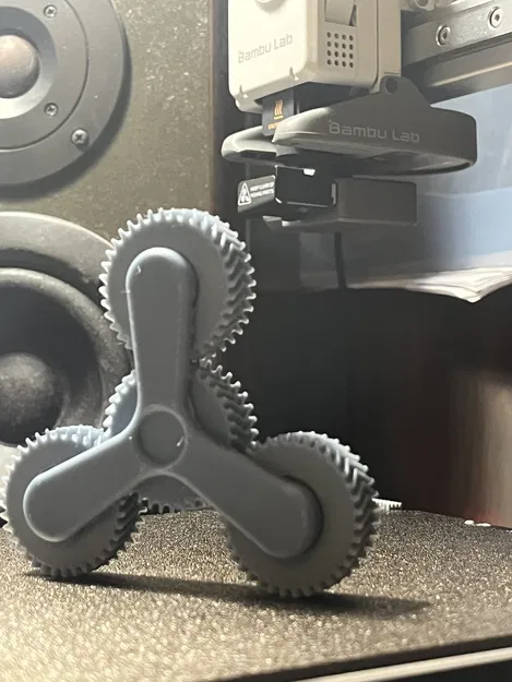 FIDGET TOY – Đồ chơi quay bánh răng in 3D - Image 4