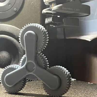 FIDGET TOY – Đồ chơi quay bánh răng in 3D