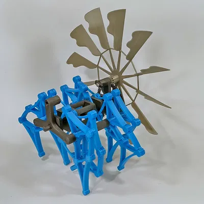 Easy Strandbeest – Strandbeest mini chạy gió (dễ in, dễ lắp)