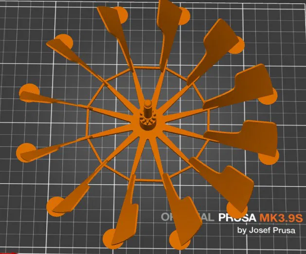Easy Strandbeest – Quạt sửa đổi (modified fan) bản mk4 - Image 1