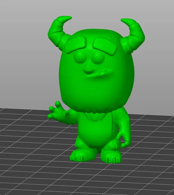 Sulley Monsters inc funko POP! – In 3D & vẽ acrylic - Image 2