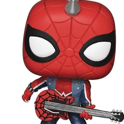 Spider-punk Spiderman Funko POP! (In 3D & vẽ acrylic)