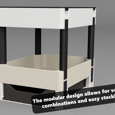 Hệ hộp lưu trữ xếp chồng đa năng (Versatile Stackable Storage Box System)