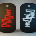 Móc khóa Dandadan (Dogtag logo) | Dandadan keychain - Thumbnail 1