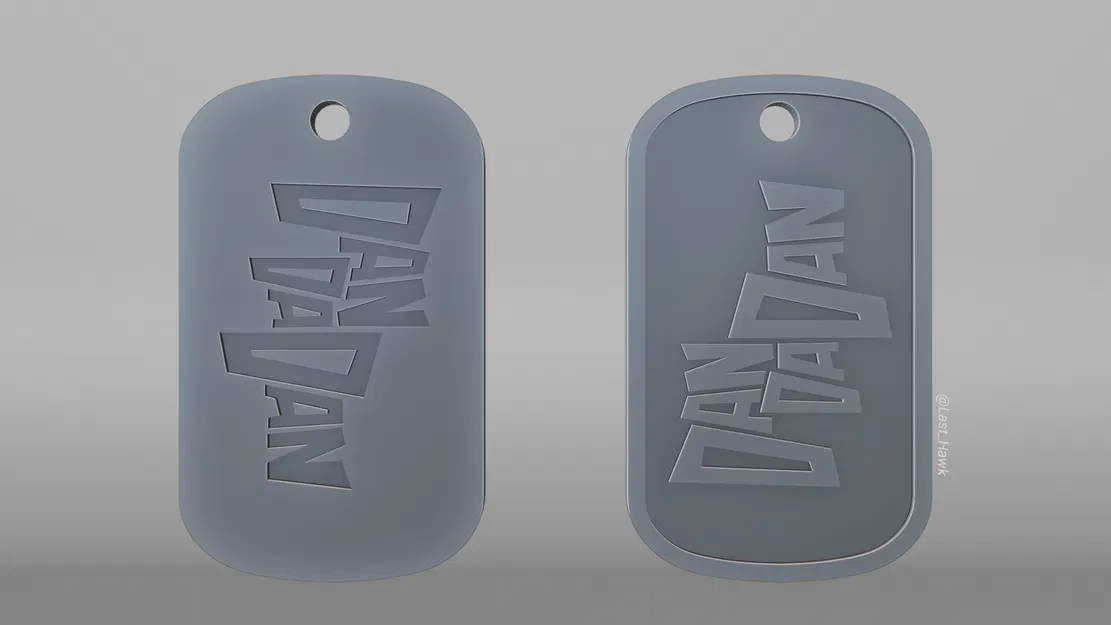 Móc khóa Dandadan (Dogtag logo) | Dandadan keychain - Image 2