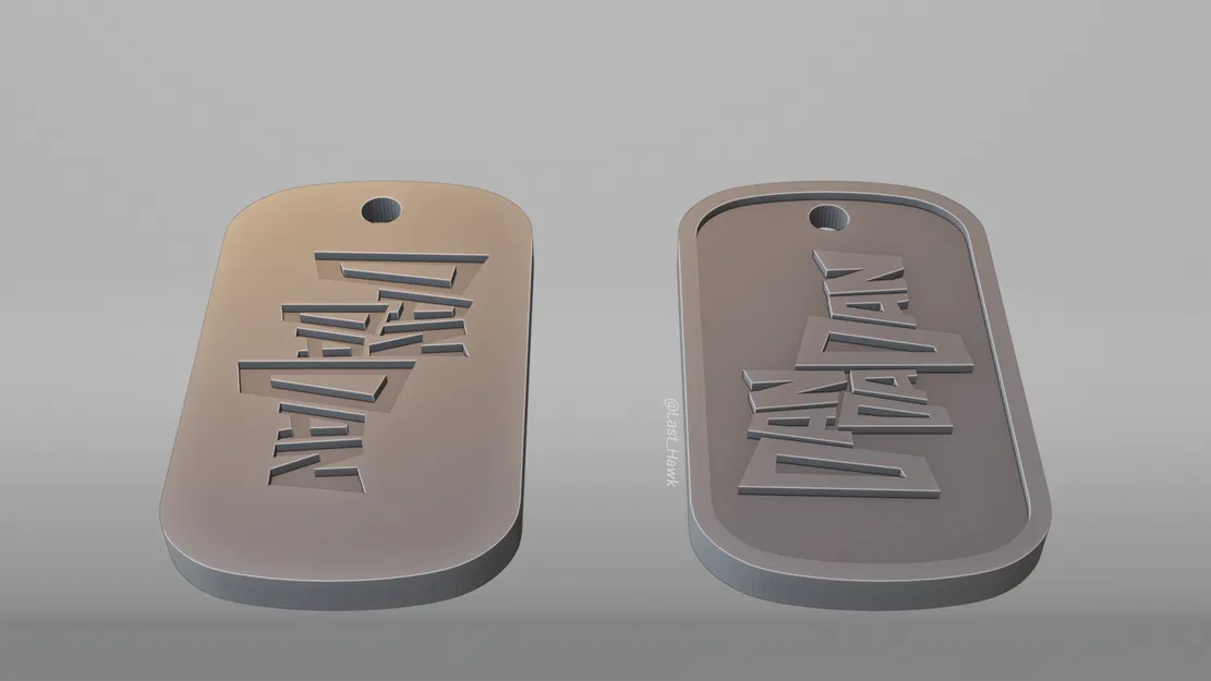 Móc khóa Dandadan (Dogtag logo) | Dandadan keychain - Image 5