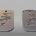 Móc khóa Dandadan (Dogtag logo) | Dandadan keychain - Thumbnail 5