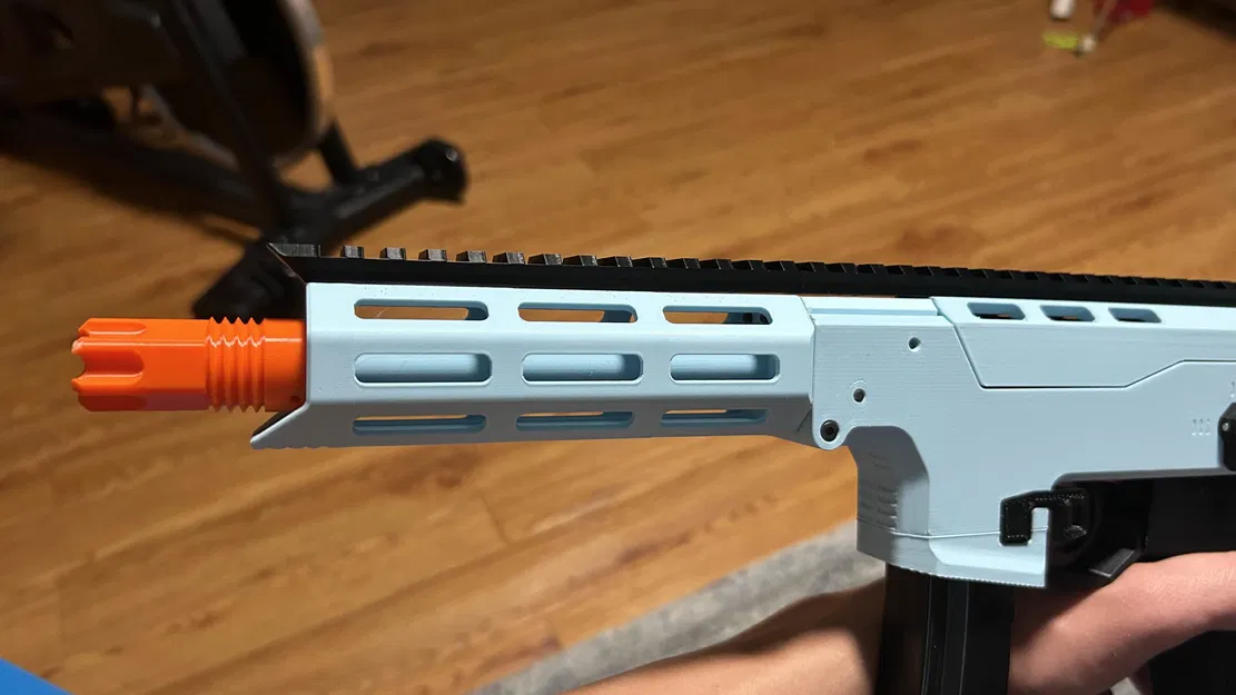 Handguard MLok 3 Slot + Picatinny Rail Liền cho Mosquito Open Beta 2 - Image 3