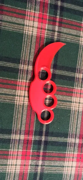 Dao Brass Knuckles Knife mở hộp (Box Opener / Box Cutter) - Image 2