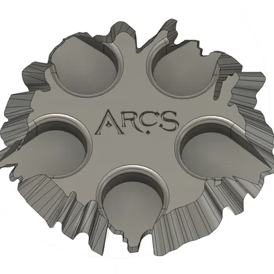 Khay đựng token cho Arcs (Arcs tokens tray)