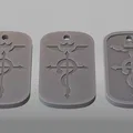 Thẻ bài Flamel (Fullmetal Alchemist) - Dogtag - Thumbnail 4