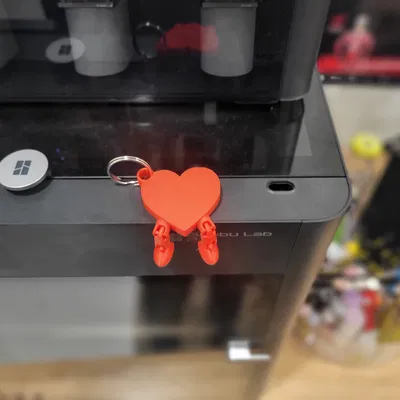 Buddy móc khóa trái tim (Heart keychain Buddy)