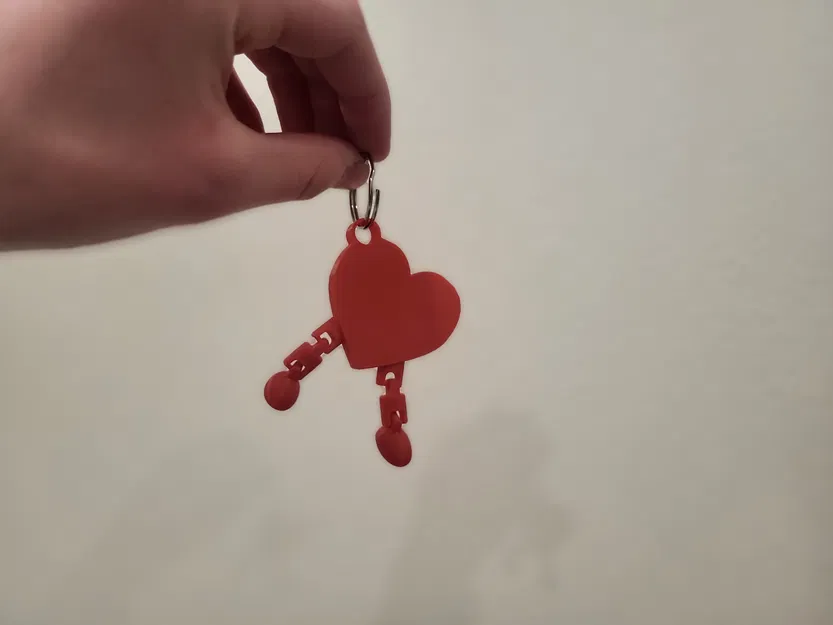 Buddy móc khóa trái tim (Heart keychain Buddy) - Image 2