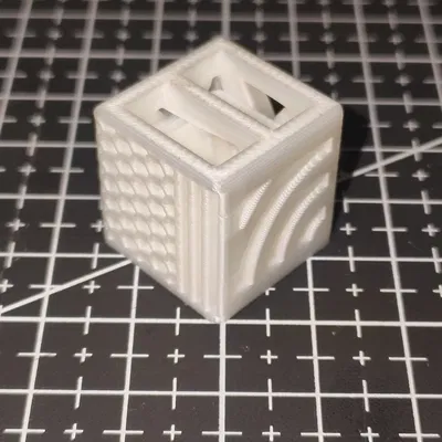 Khối Test Cube Đa Năng cho Máy In 3D (All-in-One 3D Printer Test Cube)