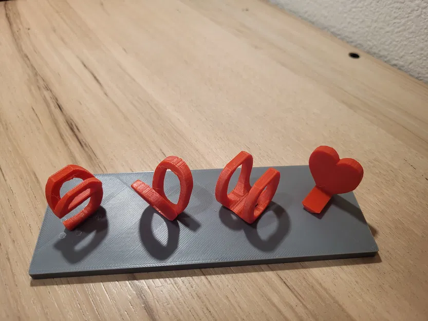 Bảng tên đôi Valentine (Love, You) - Image 4