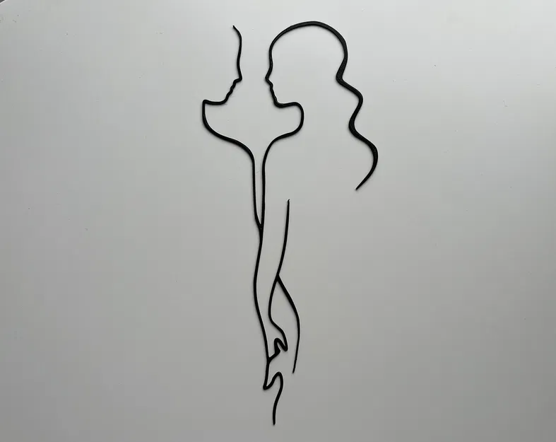 Tranh Treo Tường Cặp Đôi Nam Nữ #1 - Image 1