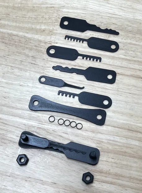 Multitool Lock Pick 9 trong 1 (9 in 1 Multitool) - Image 4