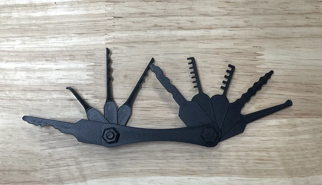 Multitool Lock Pick 9 trong 1 (9 in 1 Multitool) - Image 5