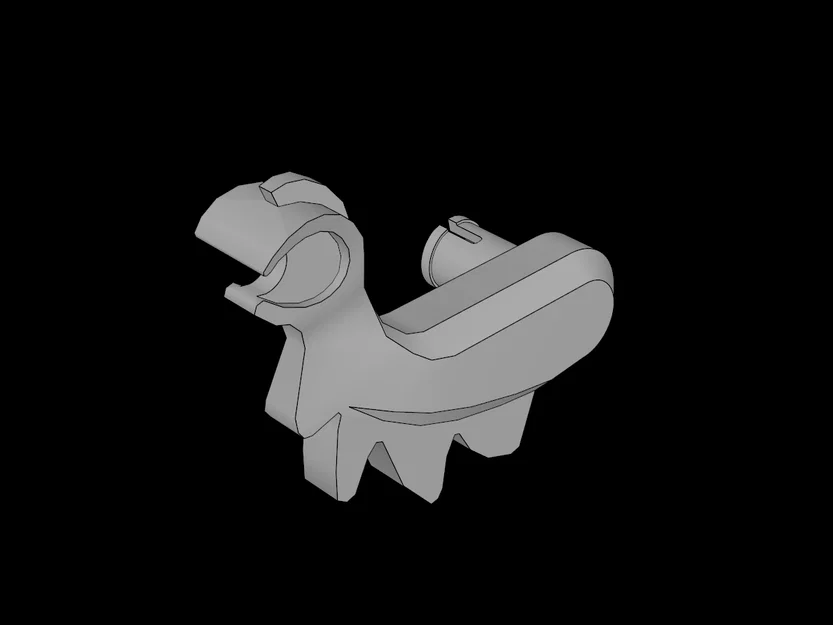 Tương thích LEGO (6128.dat) Animal Dragon Arm Left - Tay trái rồng - Image 1