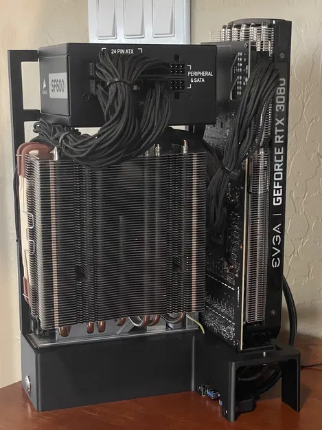 NutCase Open Frame ITX Case – Case khung hở cho main ITX - Image 1