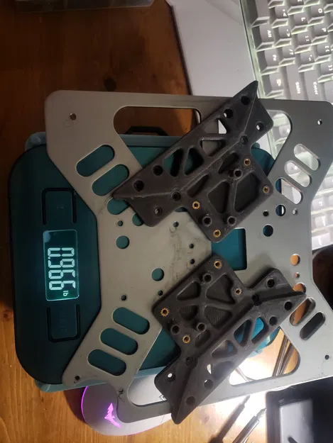 Combo Plate/Adapter/Carriage – fit bộ linear rails @NeedItMakeIt cho Ender 3 V3 SE & KE - Image 2