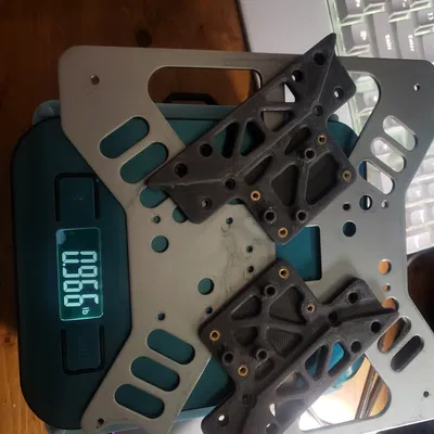 Combo Plate/Adapter/Carriage – fit bộ linear rails @NeedItMakeIt cho Ender 3 V3 SE & KE