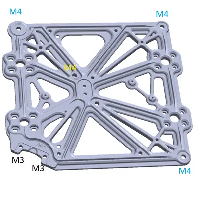 Combo Speed-Plate/Adapter/Carriage SE/KE cho linear rail @NeedItMakeIt MGN12C/H