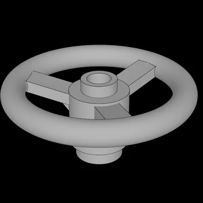 Lego Compatible (2819.dat) Technic Steering Wheel Small – Tương thích LEGO