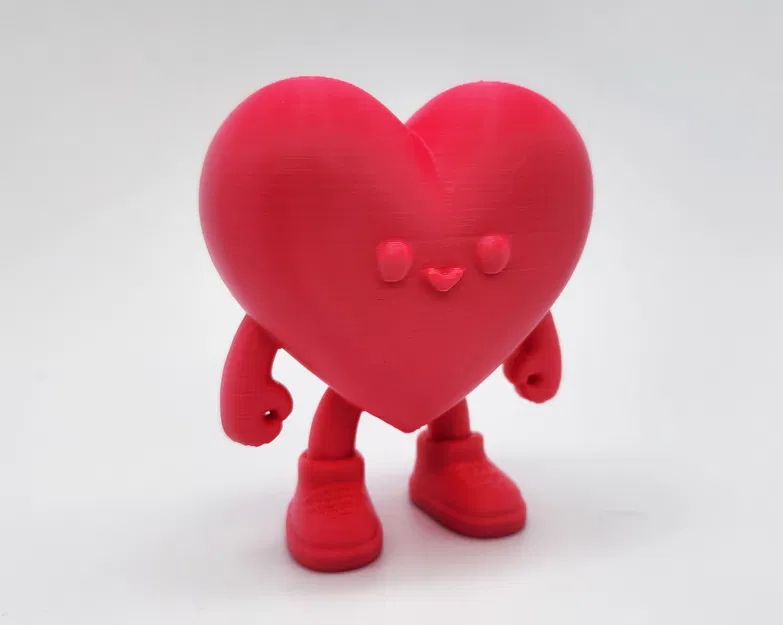 Trái Tim Dễ Thương Mang Giày - Image 1